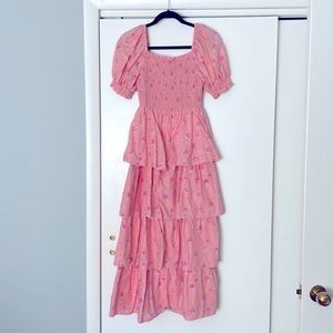 Love Shack Fancy tiered dress